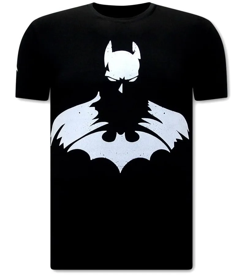 CAMISETAS HOMBRE BATMAN PRINT  NEGRO